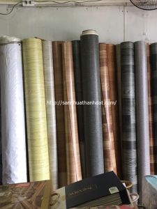 Sàn Nhựa Cuộn Chống Cháy PVC